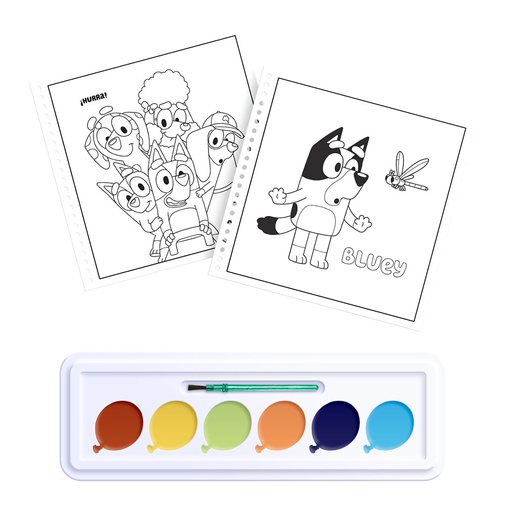 Cuentos y Acuarelas Bluey