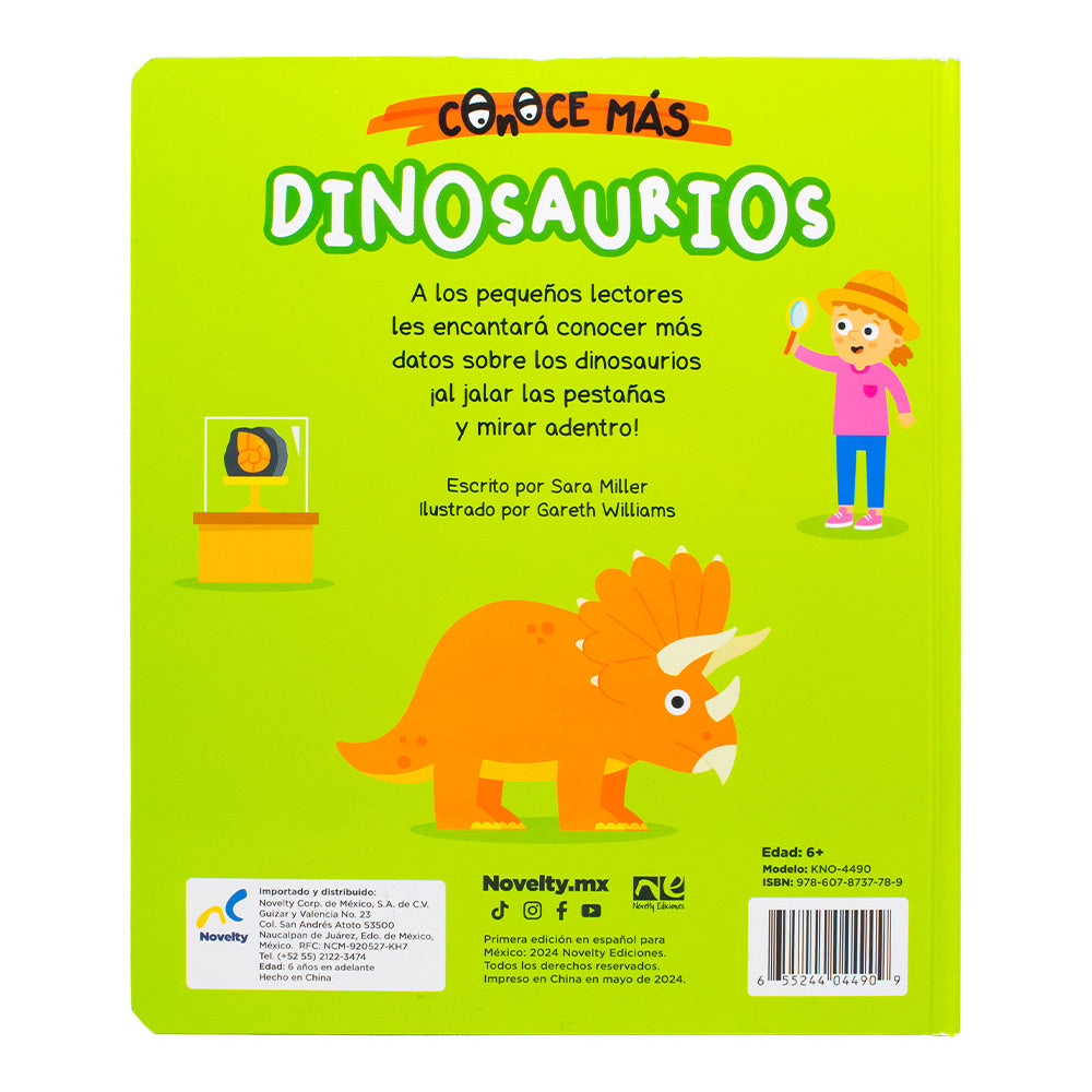 Libro de dinosaurios para niños