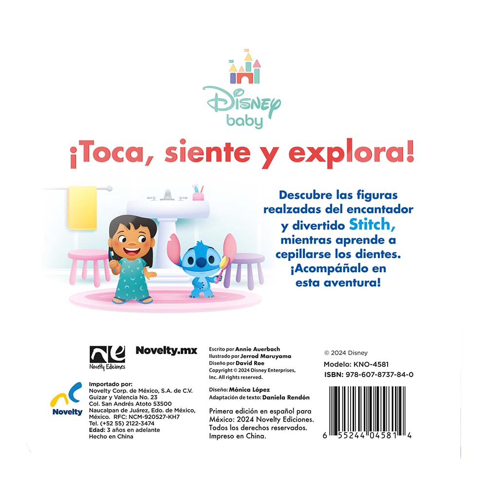  Stitch  A cepillarse los dientes - Novelty