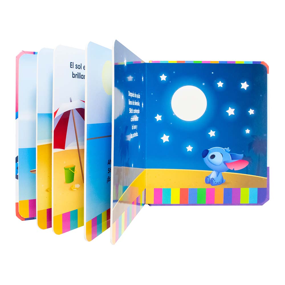 LIBRO PREESCOLAR DE TEXTURAS STITCH