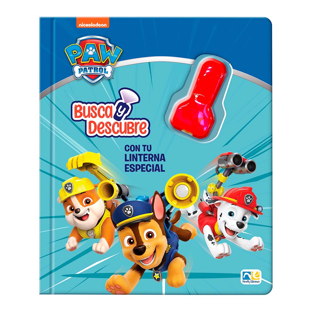 Libro de Actividades Paw Patrol Busca y Descubre