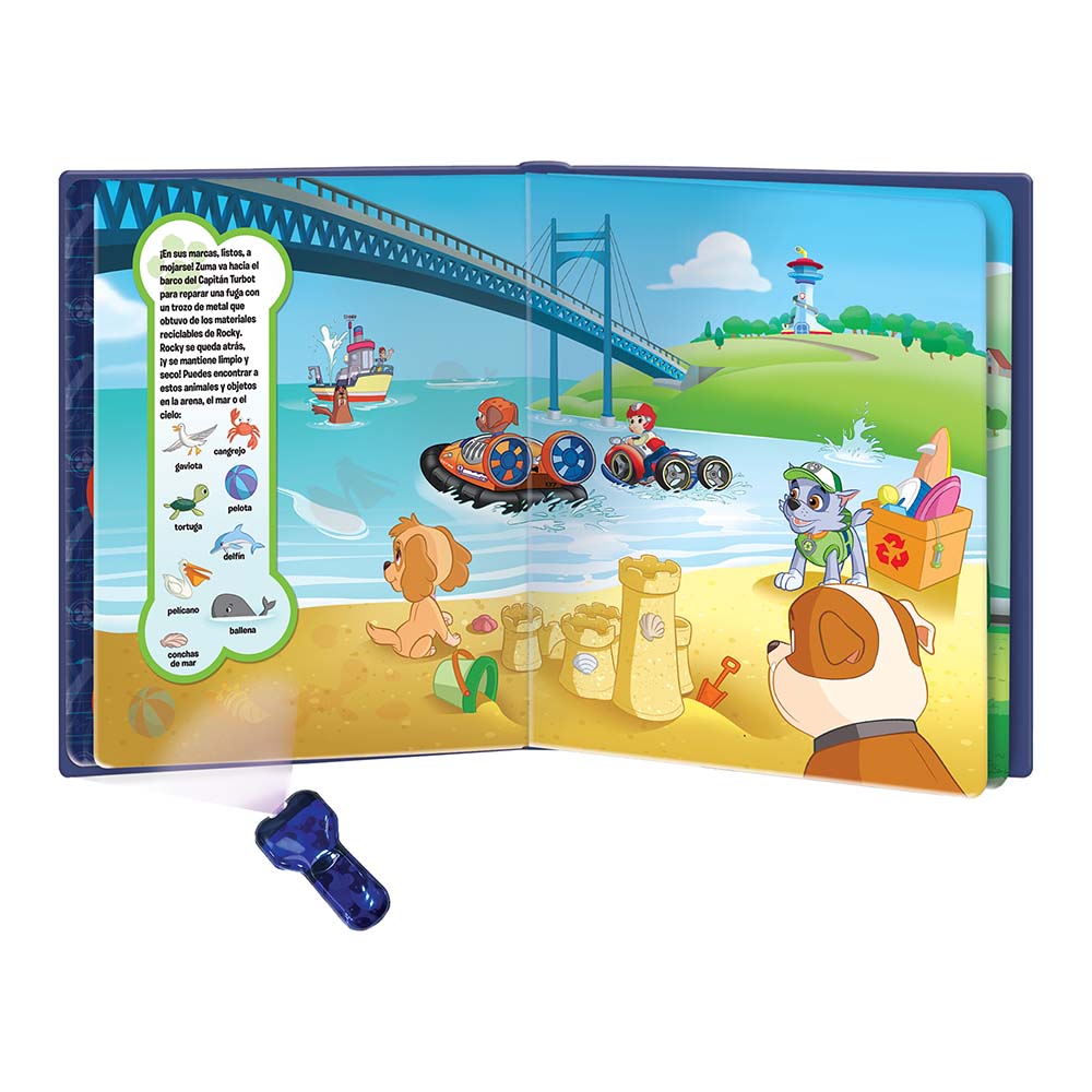 Libro de Actividades Paw Patrol Busca y Descubre