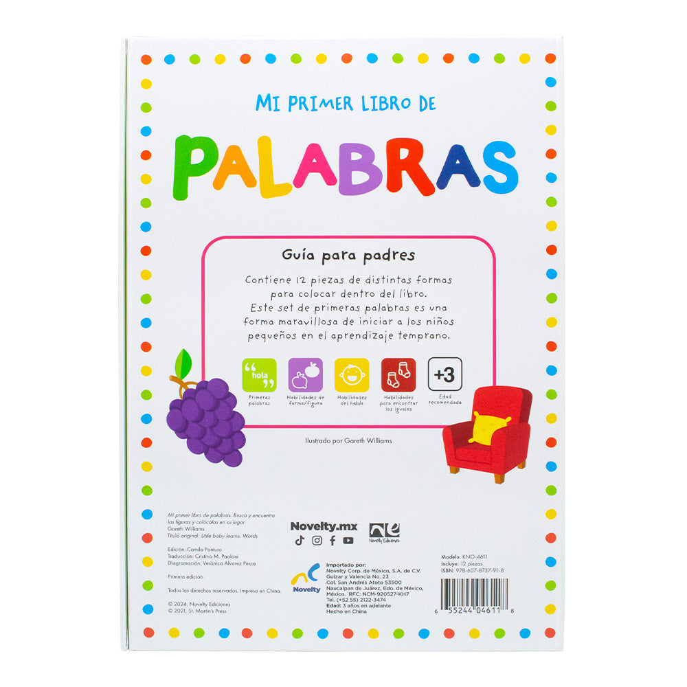 Libro Mi primer libro de Palabras