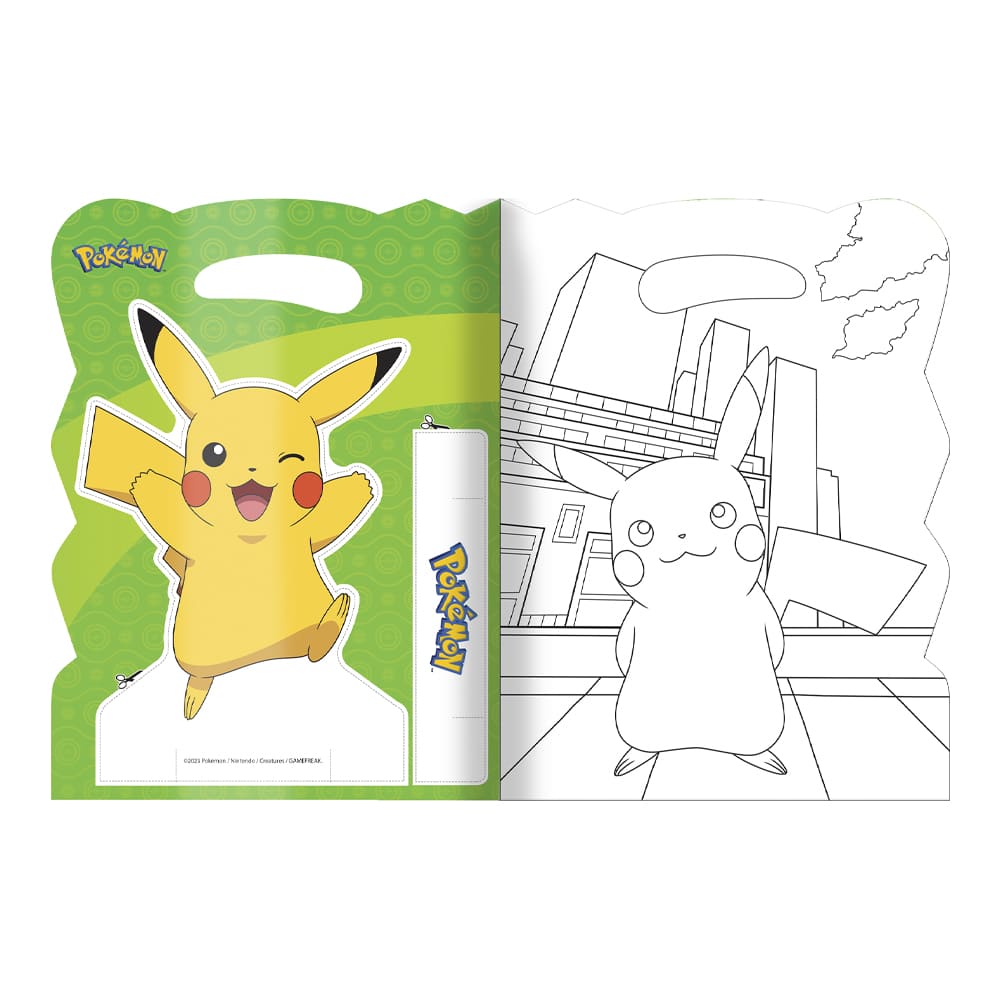 Libro de Actividades Pokémon Super Color