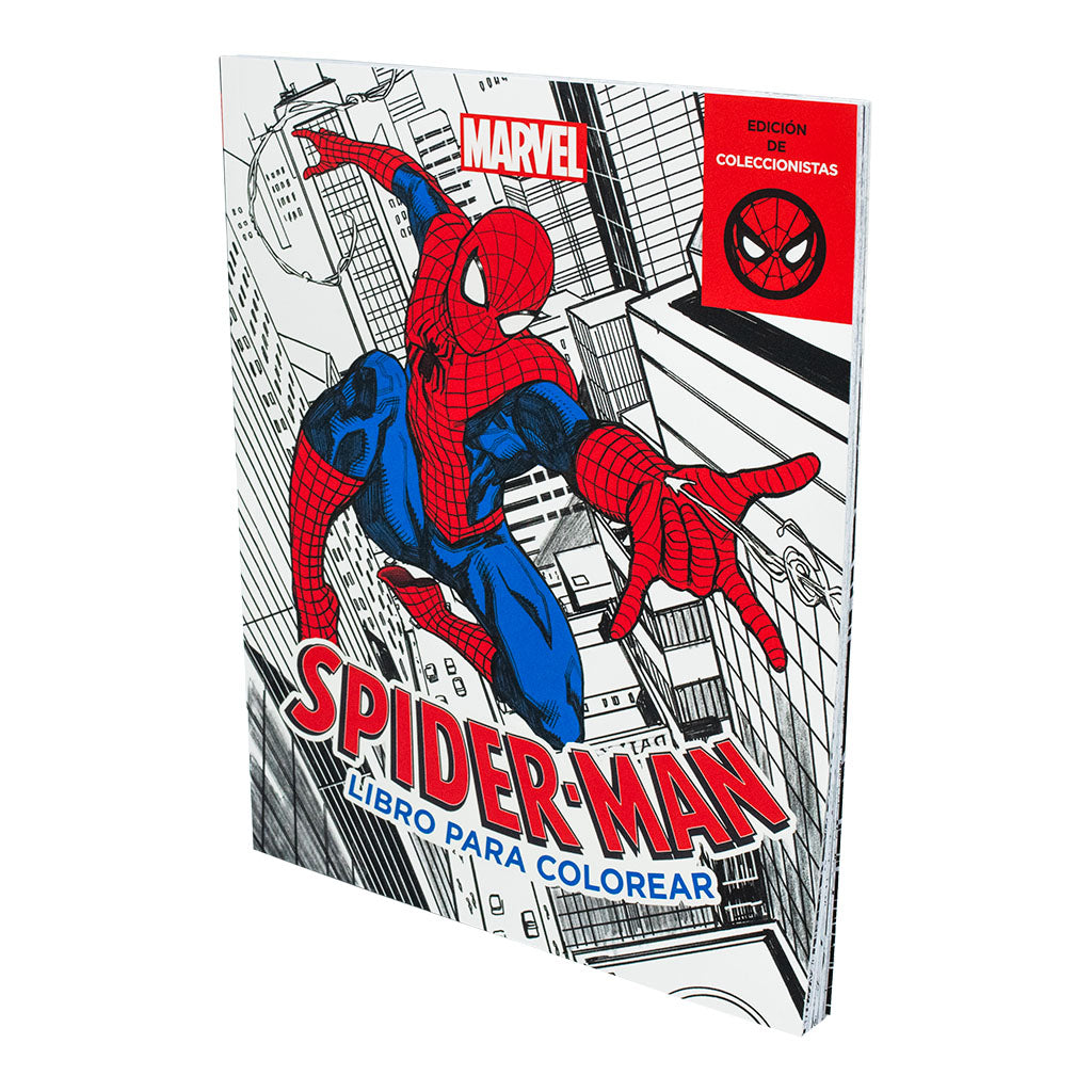 Libro para Colorear Spider-Man | Edición Coleccionistas Marvel