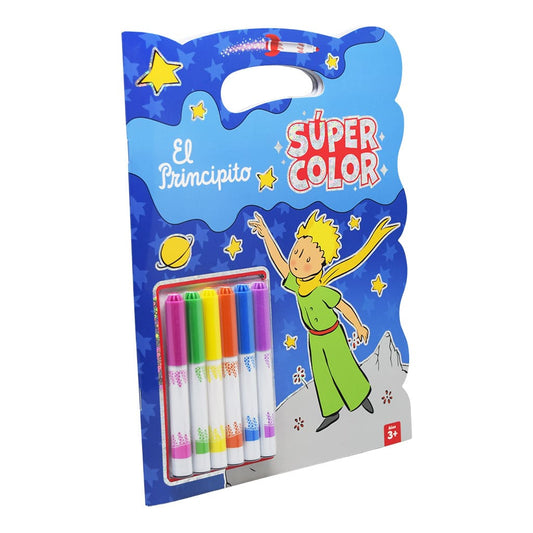 Súper Color El Principito | Libro para Colorear con Plumones Novelty