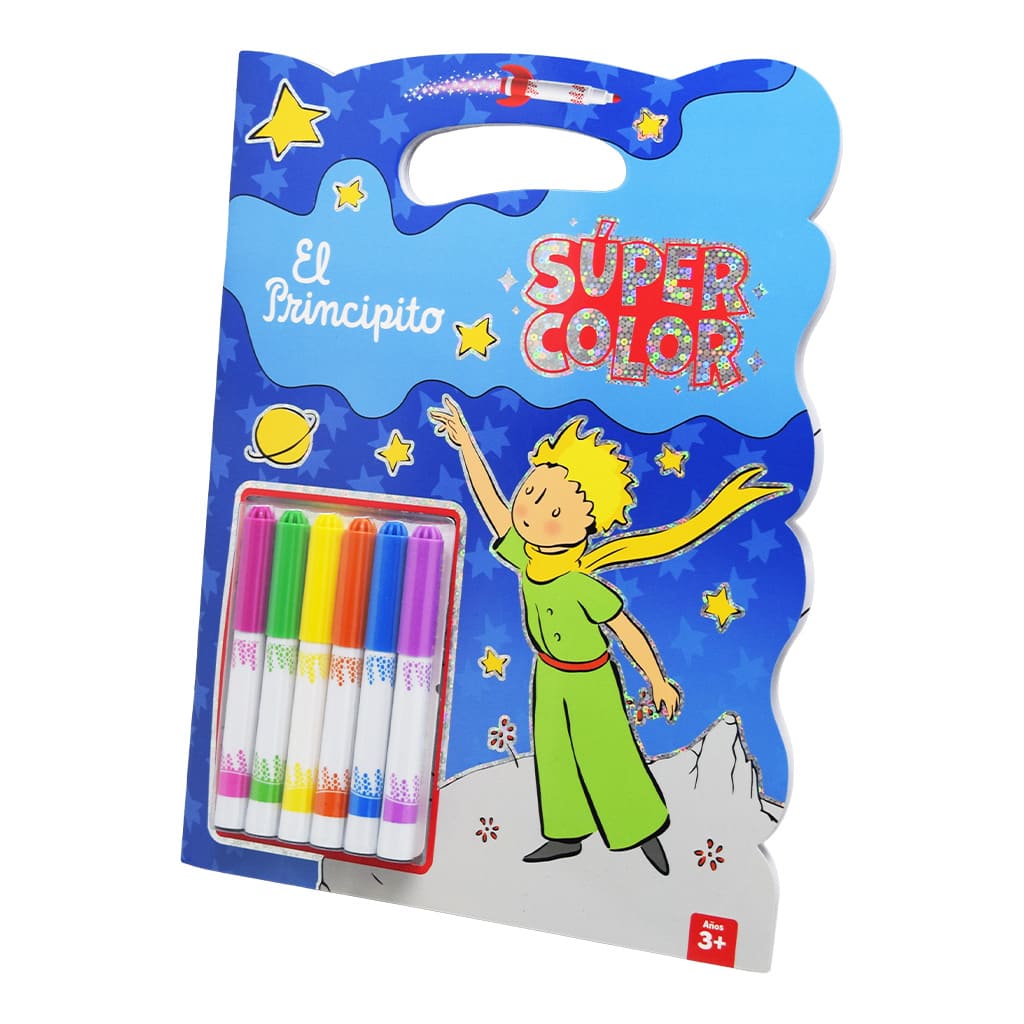 Súper Color El Principito | Libro para Colorear con Plumones Novelty
