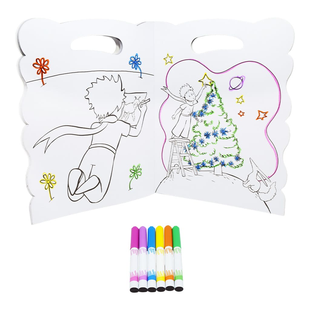 Súper Color El Principito | Libro para Colorear con Plumones Novelty