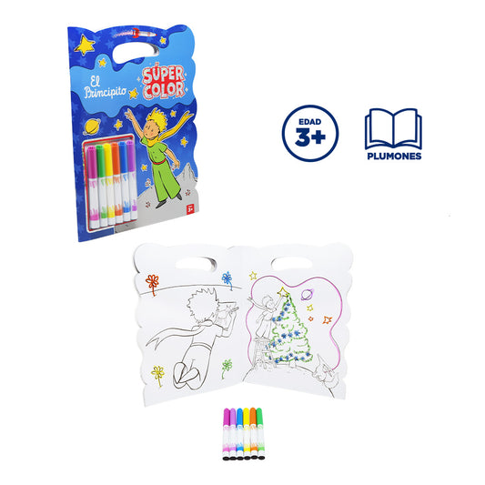 Libro para Colorear El principito Súper Color