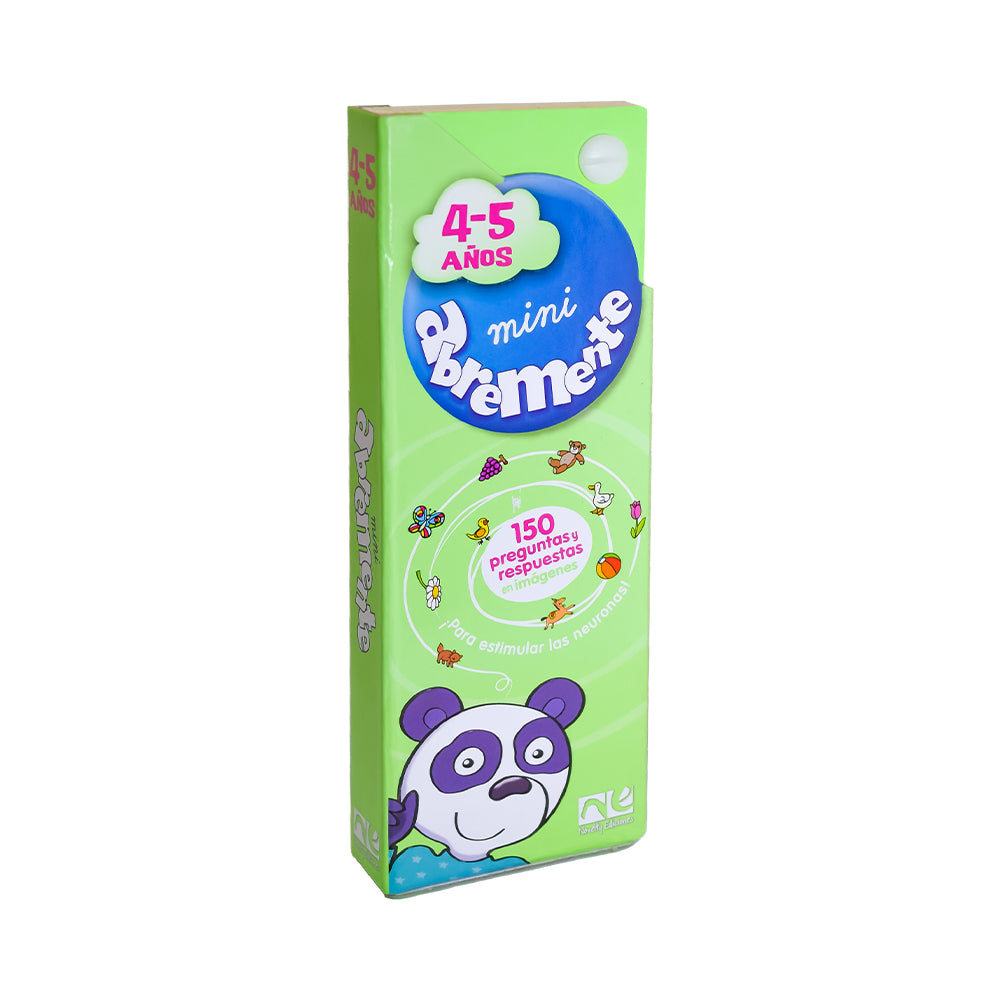 Mini Abremente de 4 - 5 Años ¡Para estimular las Neuronas! - Novelty Corp.