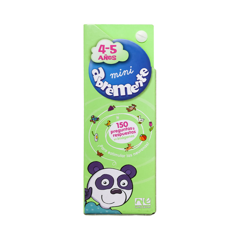 Mini Abremente de 4 - 5 Años ¡Para estimular las Neuronas! - Novelty Corp.