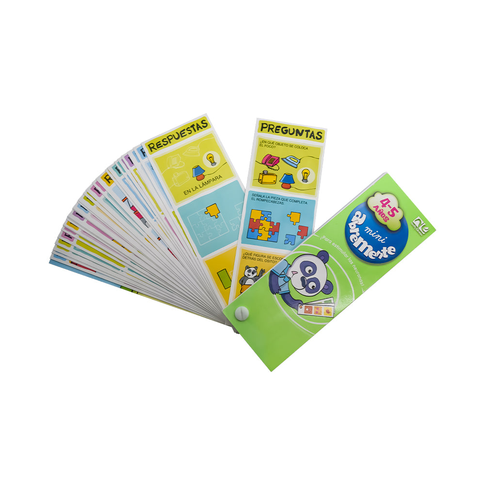 Mini Abremente de 4 - 5 Años ¡Para estimular las Neuronas! - Novelty Corp.