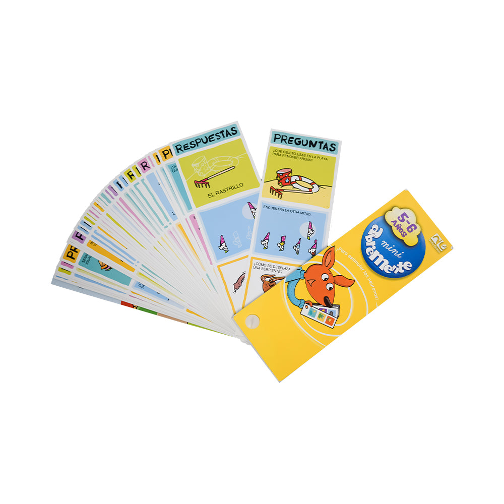 Mini Abremente de 5 - 6 Años ¡Para estimular las Neuronas! - Novelty Corp.