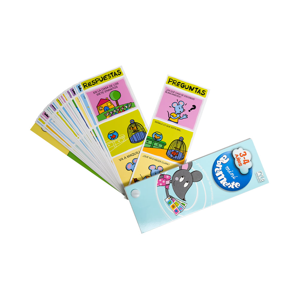 Mini Abremente de 3 - 4 Años ¡Para estimular las Neuronas! - Novelty Corp.