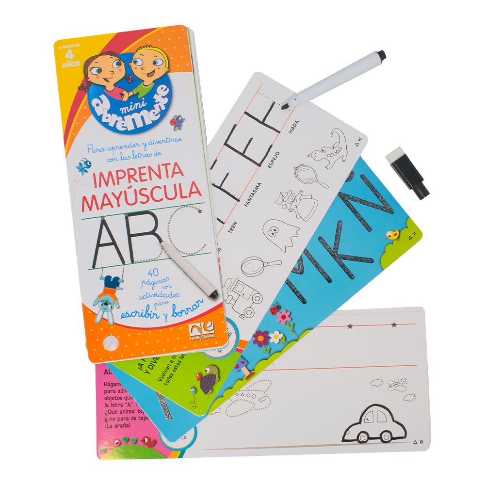 Trivia Mini Abremente Escribe y Borra Mayúscula