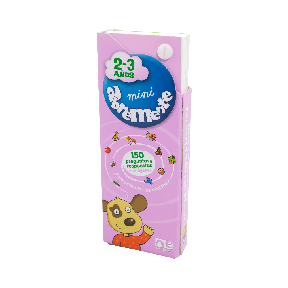 Trivia Mini Abremente de 2 a 3 Años - Novelty Corp.
