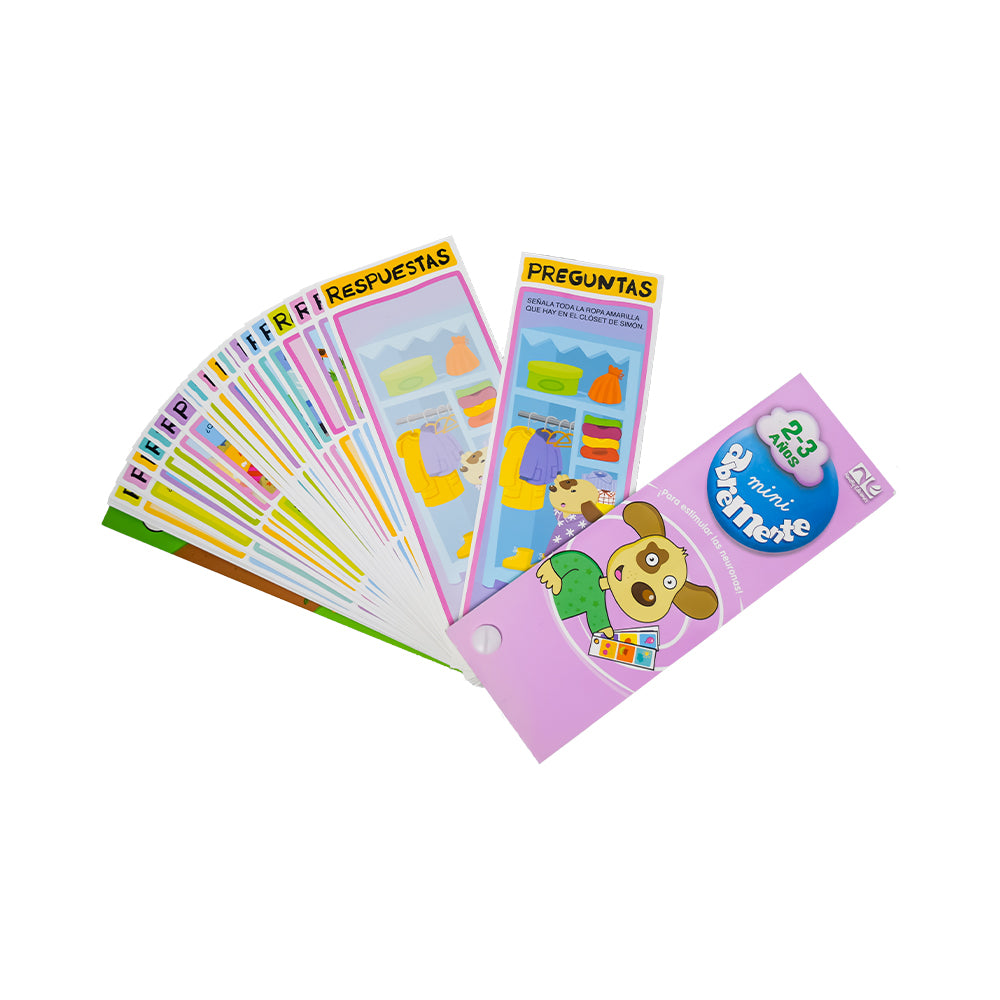 Trivia Mini Abremente de 2 a 3 Años - Novelty Corp.