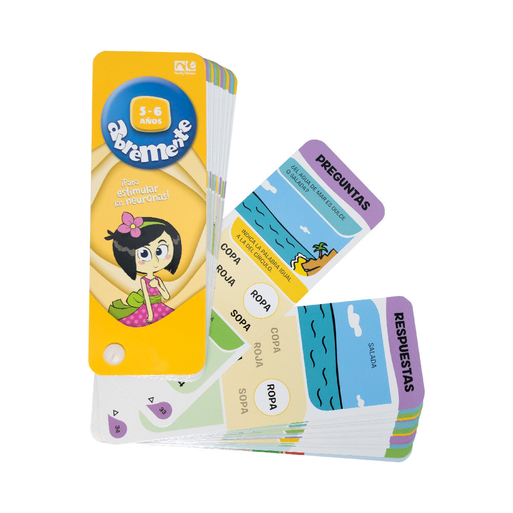 Abremente 5-6 Años, ¡Para estimular las Neuronas!