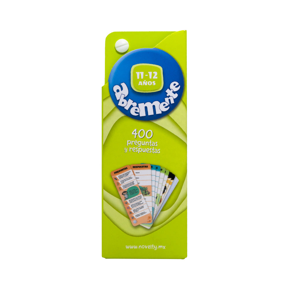 Abremente 11-12 Años, ¡Para estimular las Neuronas!