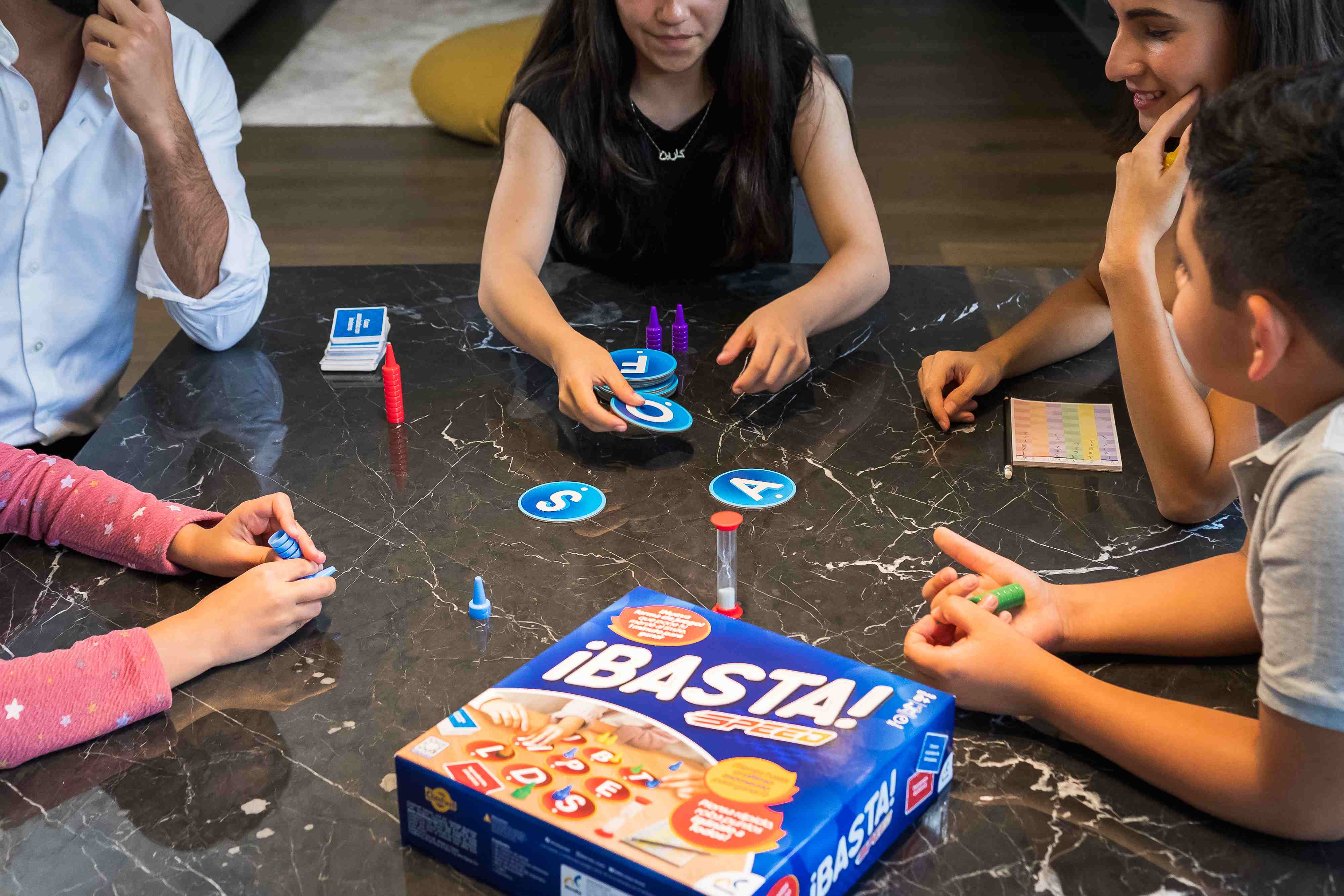 Juego De Mesa En Familia Basta Speed - Novelty Corp