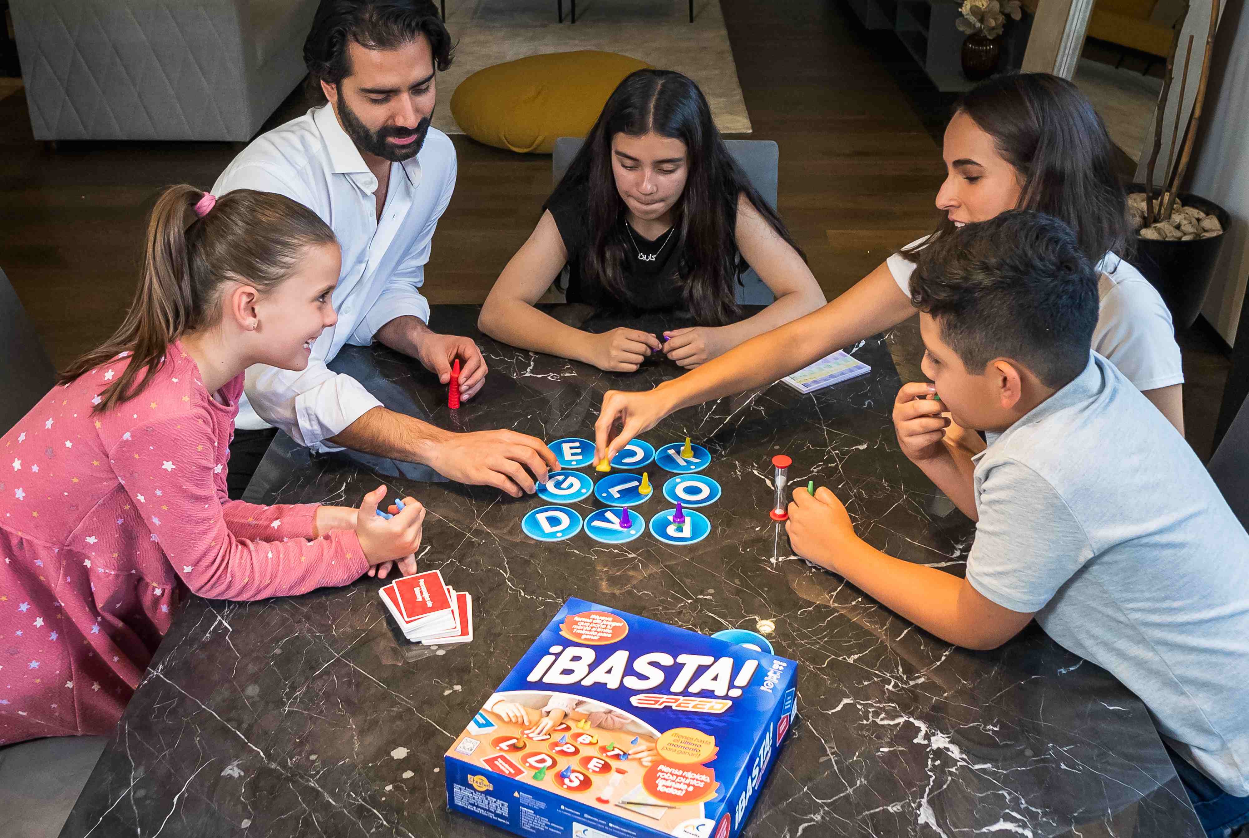 Juego De Mesa En Familia Basta Speed - Novelty Corp
