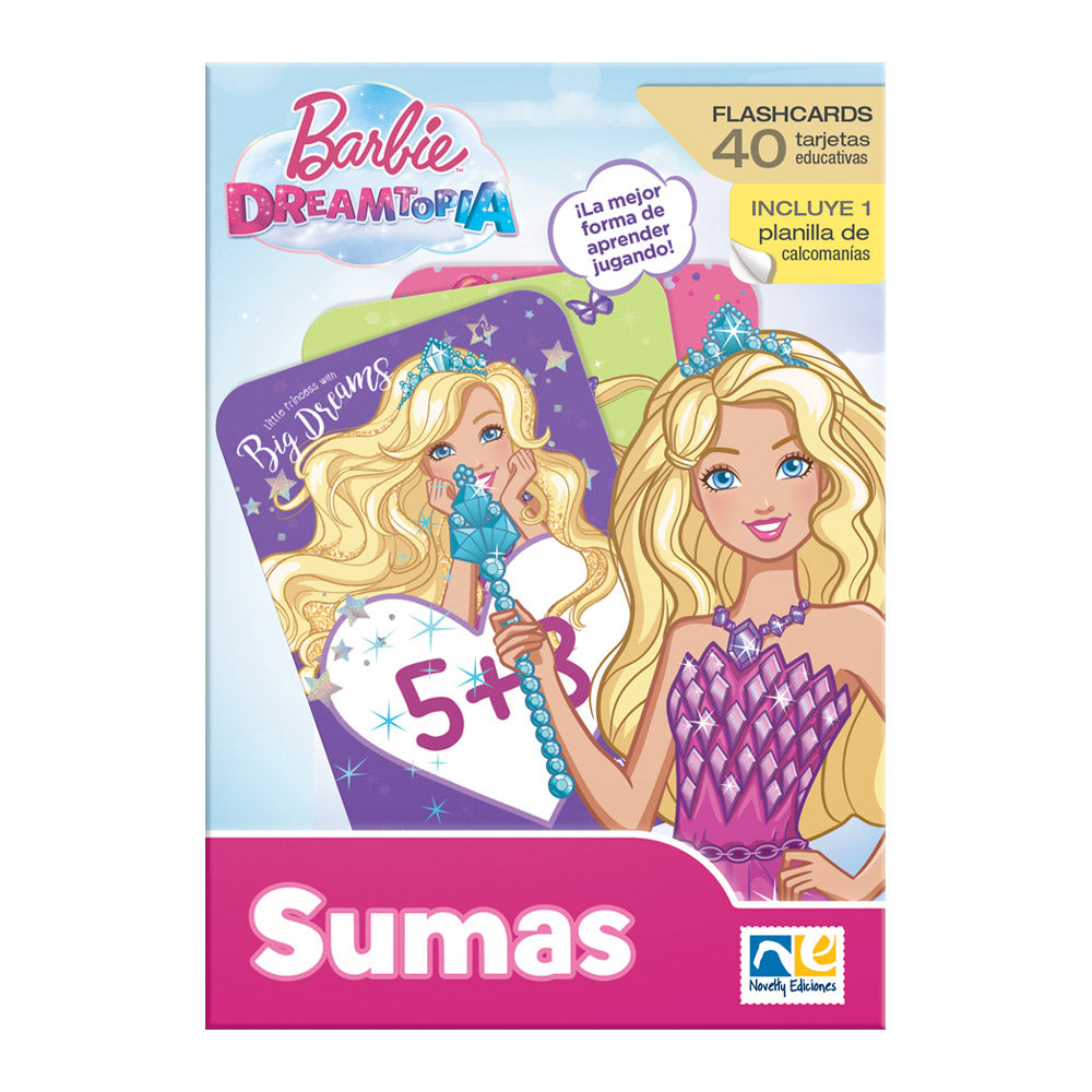 Flashcards Sumas de Barbie Dreamtopia - Novelty