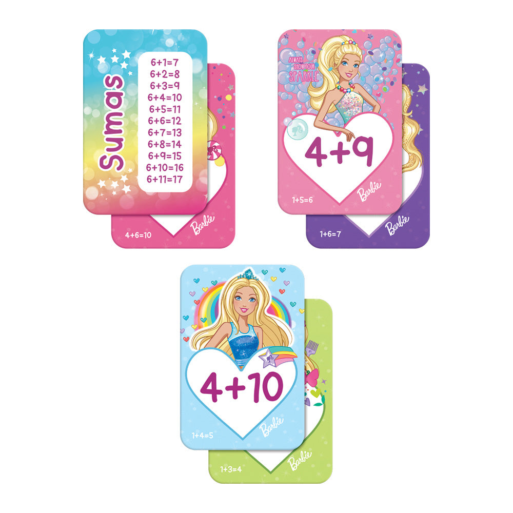 Flashcards Sumas de Barbie Dreamtopia - Novelty