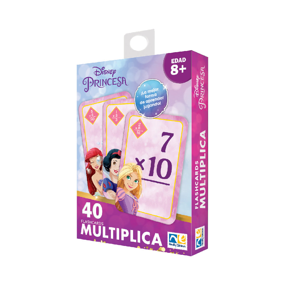 Flashcards Multiplicaciones Disney Princesas