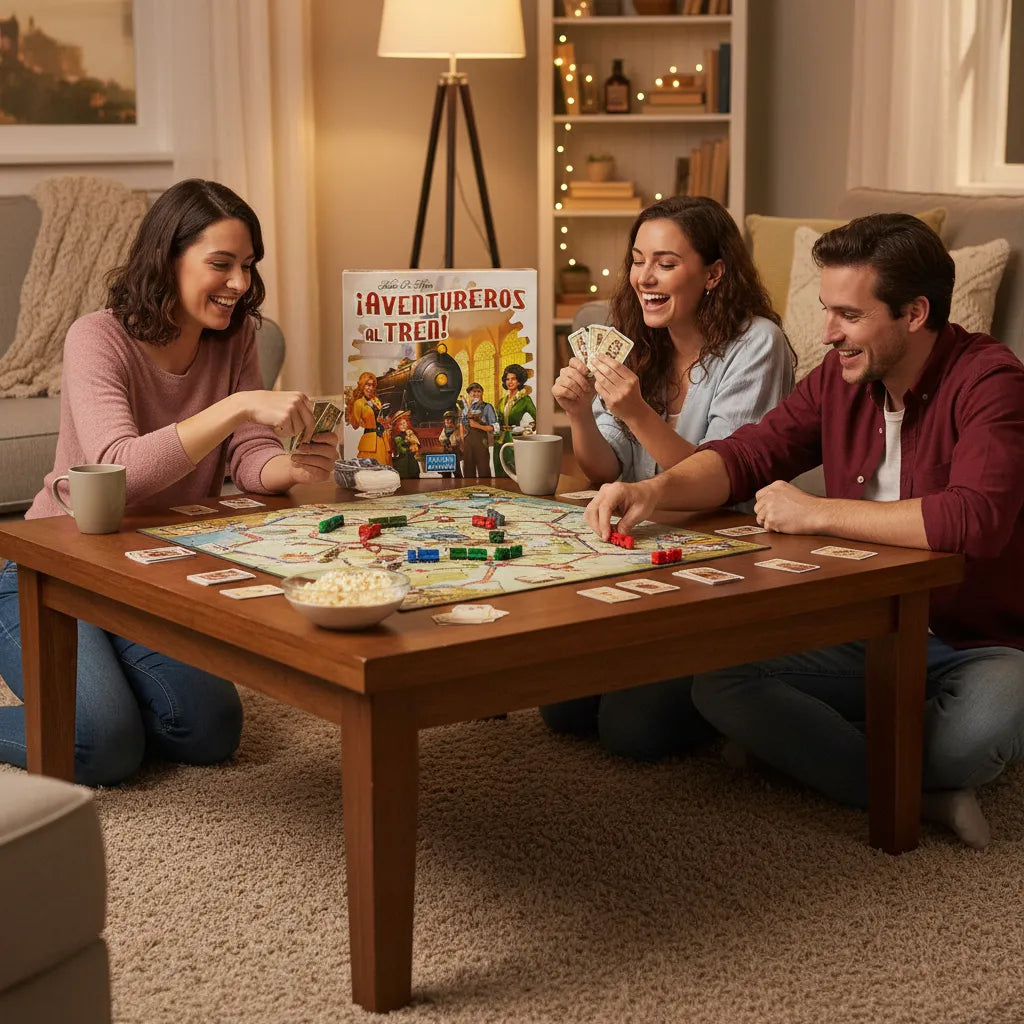Juego de Mesa ¡Aventureros al Tren! - Asmodee