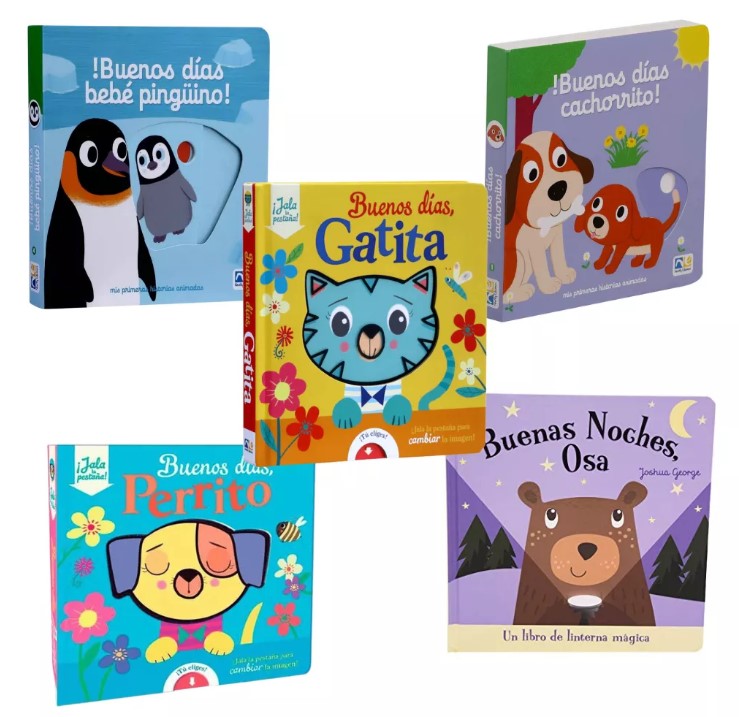 Pack Buenos Días Y Buenas Noches: Pingüino, Osa Y Más