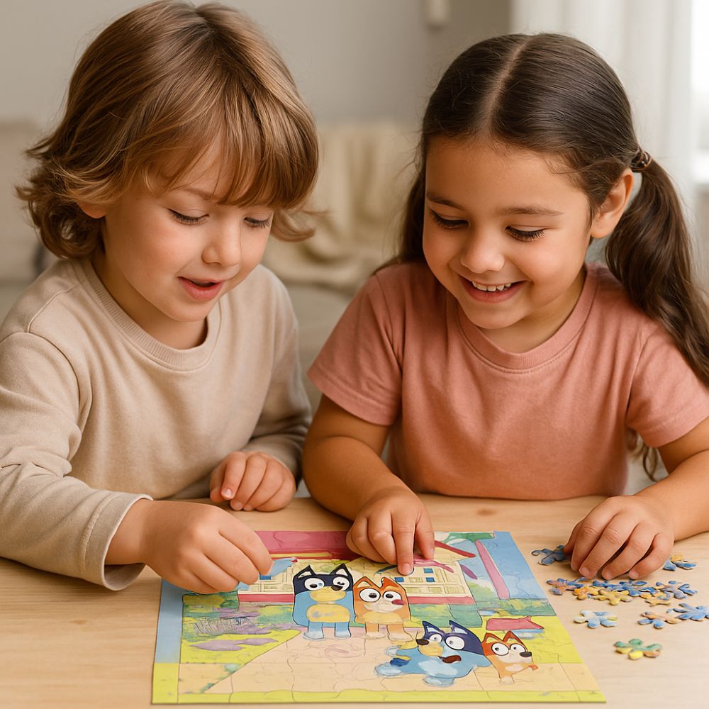 Rompecabezas Bluey 24 Pzs – Puzzle Infantil | Novelty