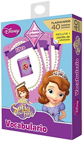Flash cards vocabulario princesa sofia