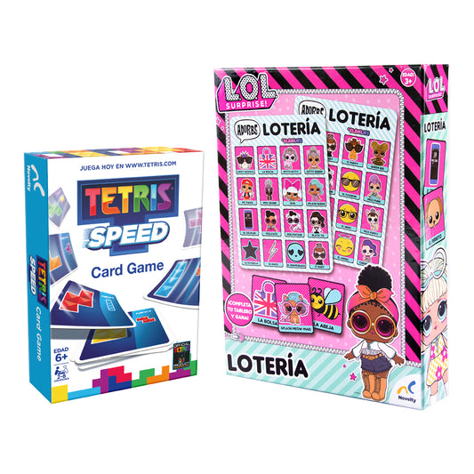 Paquete Lotería con Tetris Speed