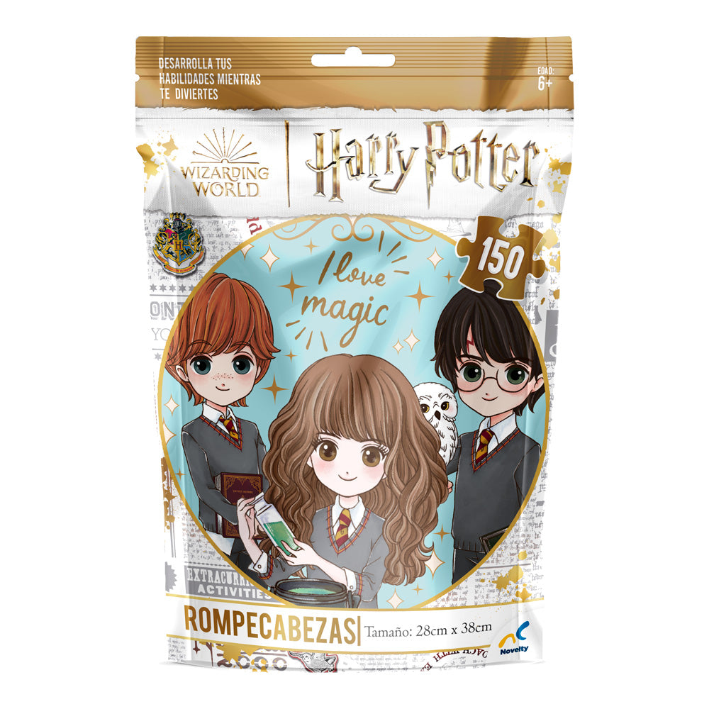 Rompecabezas de Harry Potter de 150 Piezas Novelty Corp