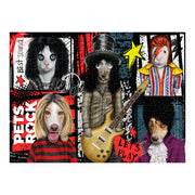 Rompecabezas Pets Rock Hard Rock 1000 Piezas