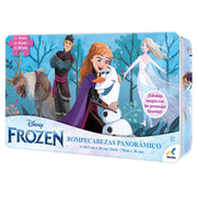 Rompecabezas de Frozen Panorámico 3 en 1 - Novelty