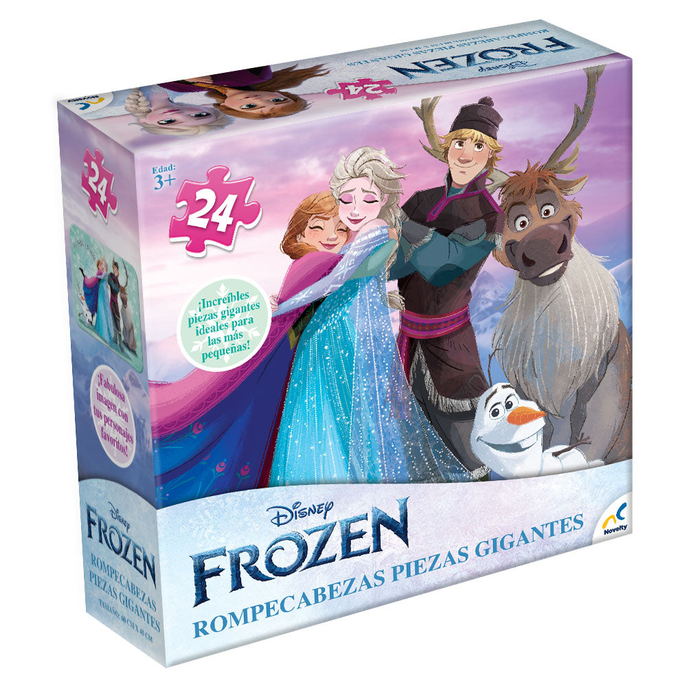 Rompecabezas de Frozen con Piezas Gigantes - Novelty
