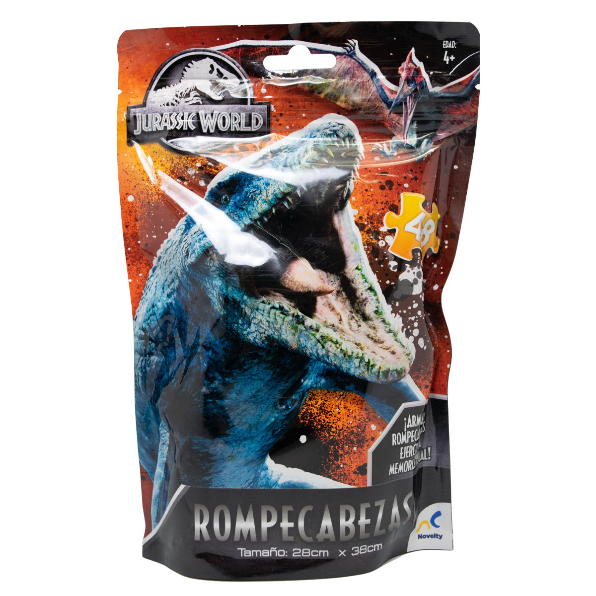 Rompecabezas Bolsa Foil Jurassic World 2 48 Piezas