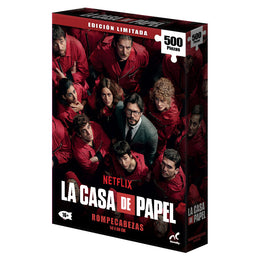 Rompecabezas La Casa de Papel 500 Piezas - Novelty Corp.
