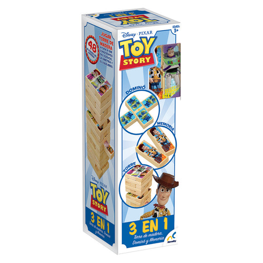 Torre de Madera 3 en 1 Toy Story