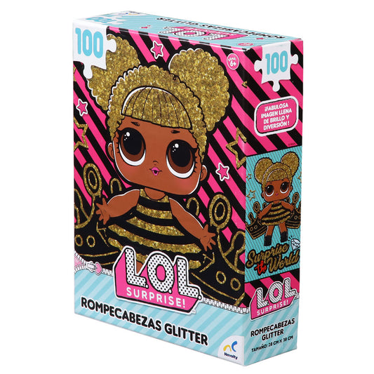 Rompecabezas con Glitter L.O.L Surprise - Novelty