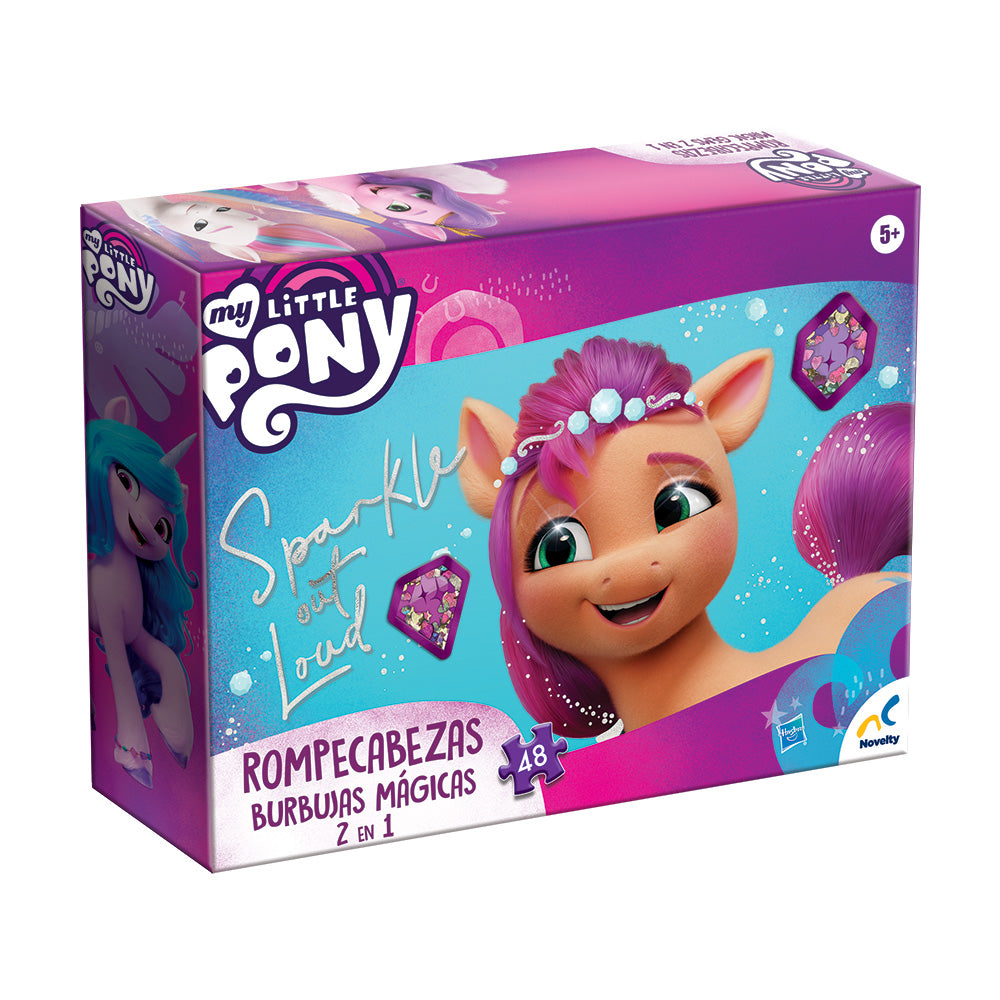 Rompecabezas con Burbujas Mágicas para decorar My Little Pony