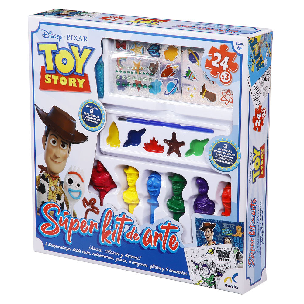Rompecabezas Súper Kit de Arte de Toy Story - Novelty