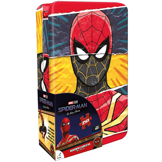 Rompecabezas Coleccionable de Spider Man 3 250 Pz en Caja Metálica