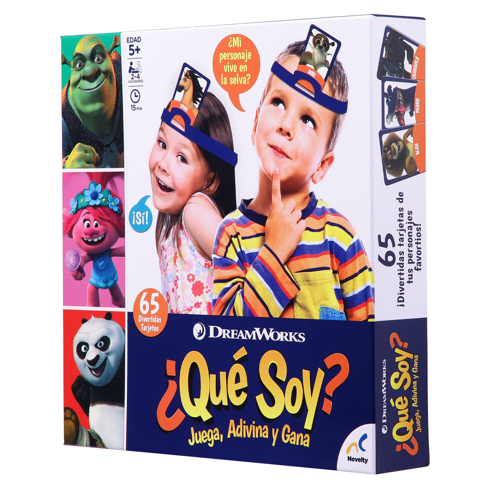 Juego de Mesa ¿Qué Soy? Dream Works - Novelty