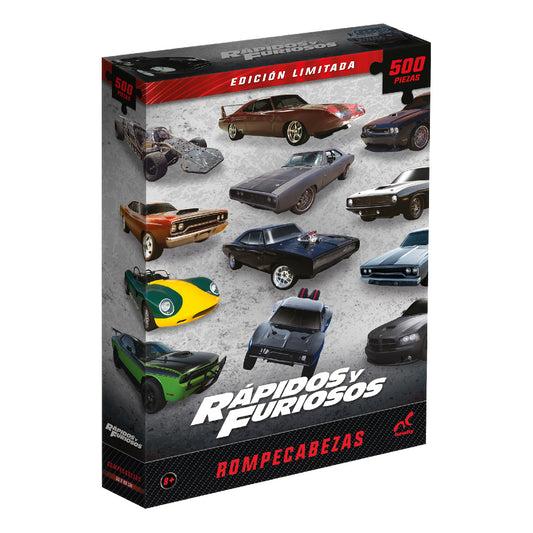 Rompecabezas edición limitada fast & furious 500 piezas
