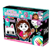 Rompecabezas Gabby´s Dollhouse Aterciopelado para colorear