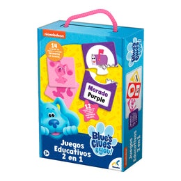 Set de Juegos Educativos 2 en 1 Blues Clues