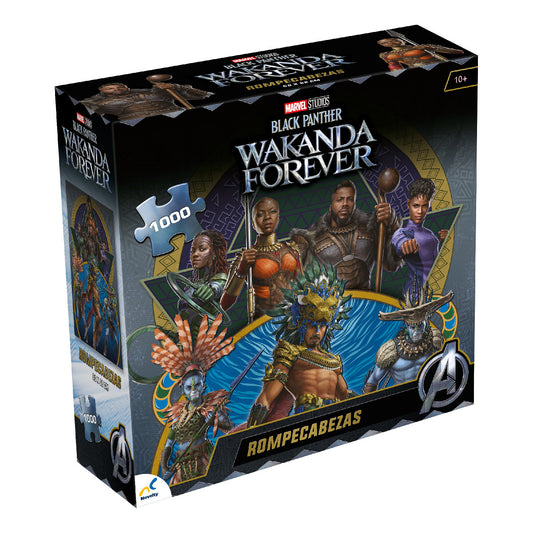 Rompecabezas coleccionable black panther wakanda forever