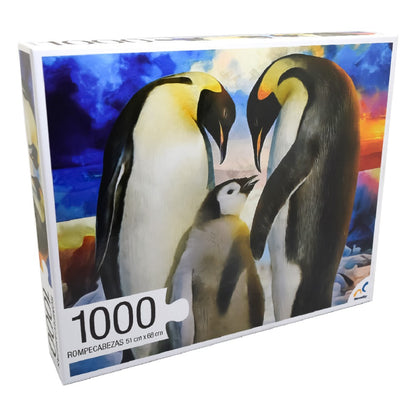 Rompecabezas Pingüinos 1000 piezas